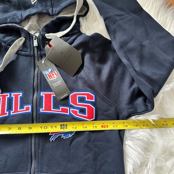 NWT Buffalo Bills Victory Fleece Lined Full Zip Hoodie Size Small - Picture 4 of 6